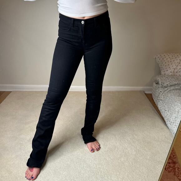 J Brand Denim - J.Brand: Black Hewson Straight Jeans